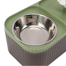Cargar imagen en el visor de la galería, Fuente De Agua Comedero 2 en 1 Automatico Mascotas Verde