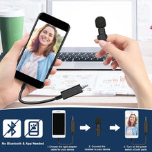 Cargar imagen en el visor de la galería, Micrófono Inalámbrico K35Pro Lavalier Grabación De Video