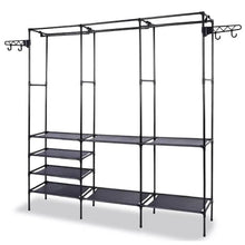 Cargar imagen en el visor de la galería, Closet Organizador Blanco 3 Espacios Perchero Multifuncion