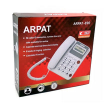 Cargar imagen en el visor de la galería, Telefono Fijo Identificador Altavoz Carculadora Arpat-890