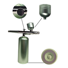 Cargar imagen en el visor de la galería, Aerógrafo Profesional Inalámbrico Recargable Veleka-909 Verde