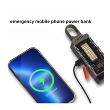 Cargar imagen en el visor de la galería, Linterna Multiusos 4 en 1 D61 Power Bank Encendedor Alarma