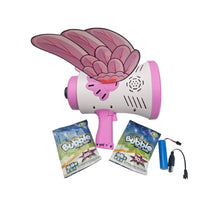 Cargar imagen en el visor de la galería, Burbujero Alas Recargable 39 Orificios 777-36A Rosa