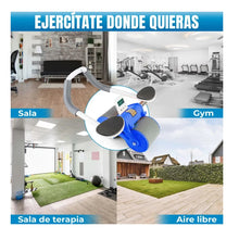 Cargar imagen en el visor de la galería, Rodillo Entrenamiento Muscular Timer Digital Apoyo Codos ZR818