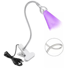 Cargar imagen en el visor de la galería, Lampara Para Uñas Press On Uv Cisne Plateado