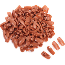 Cargar imagen en el visor de la galería, Dedos De Practica Manicure + 100 Uñas Repuesto Marron