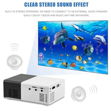 Cargar imagen en el visor de la galería, Mini Proyector Portatil Hdmi Usb Micro Sd Negro