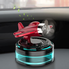 Cargar imagen en el visor de la galería, Ambientador De Coche BH19227 Solar Con Diseño De Avión Rojo