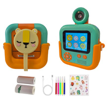 Cargar imagen en el visor de la galería, Cámara Digital Impresora Niños Modo Selfi Naranja