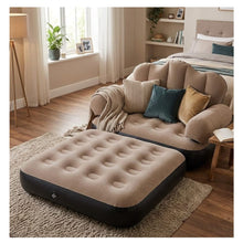 Cargar imagen en el visor de la galería, Sofá Cama Inflable 2 En 1 Con Inflador Camping Y Hogar YXZ-805