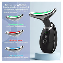 Cargar imagen en el visor de la galería, Masajeador Facial Arrugas Luz Y Vibracion AY-1688 Negro