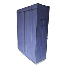 Cargar imagen en el visor de la galería, Closet Organizador Con Forro 88130 Zapatero Perchero Azul