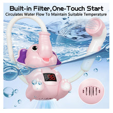 Cargar imagen en el visor de la galería, Ducha Elefante Control De Temperatura Portatil Rosa
