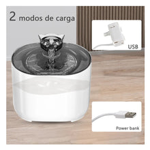 Cargar imagen en el visor de la galería, Fuente De Agua Mascotas Inalámbrico Sensor Automático 1003-3