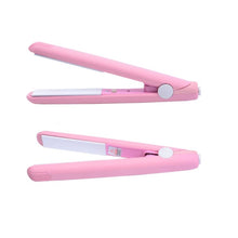 Cargar imagen en el visor de la galería, Mini Plancha Viajera GV-118 Portátil En Cerámica Rosada