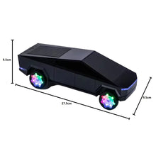 Cargar imagen en el visor de la galería, Radio Parlante Cybertruck FM USB Bluetooth RGB AN-A7 Negro
