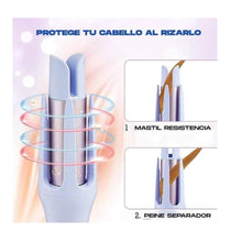 Cargar imagen en el visor de la galería, Rizador De Cabello Giratorio Automatico Rosa