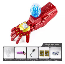 Cargar imagen en el visor de la galería, Guante Lanzador Hidrogel Iron Man