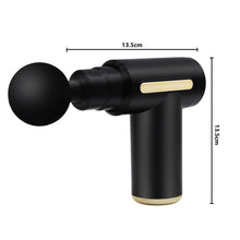 Cargar imagen en el visor de la galería, Masajeador Corporal Massage Gun BM1 4 Cabezales 6 Niv Neg