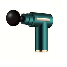Cargar imagen en el visor de la galería, Masajeador Corporal Massage Gun BM1 4 Cabezales 6 Niv Verde