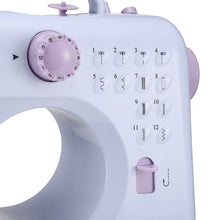 Cargar imagen en el visor de la galería, Maquina de Coser Multifunción Eléctrica Portátil FHSM-505