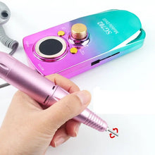 Cargar imagen en el visor de la galería, Drill Pulidor de Uñas Inalámbrico SG702 Tornasol 35,000RPM