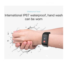 Cargar imagen en el visor de la galería, Pulso Inteligente SmartBand IP67 Vinotinto Pantalla a Color