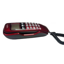 Cargar imagen en el visor de la galería, Teléfono Alámbrico Cheeta CT-CID 326 Rojo