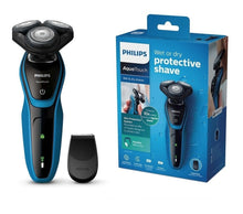 Cargar imagen en el visor de la galería, Afeitadora eléctrica AquaTouch Philips en seco y húmedo S5050