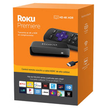 Cargar imagen en el visor de la galería, Convertidor Smart Tv Roku Premiere 4K HDR HD
