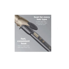 Cargar imagen en el visor de la galería, Pinza Rizadora Conair CD108NNTurmalina Ceramica de 1¼ Seco y Humedo