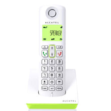 Cargar imagen en el visor de la galería, Teléfono Inalámbrico Alcatel S250 Altavoz Blanco Verde