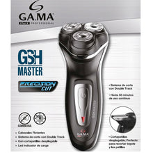 Cargar imagen en el visor de la galería, Afeitadora inalambrica GAMA GSH Master con Patillera
