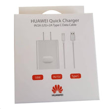 Cargar imagen en el visor de la galería, Cargador Carga Rápida Huawei Tipo C Quick Charge
