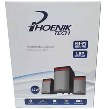 Cargar imagen en el visor de la galería, Mini Componente Teatro En Casa Bluetooth Radio FM USB