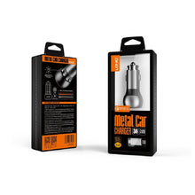 Cargar imagen en el visor de la galería, Cargador Carro Carga Rapida LDNIO C503Q 2 USB