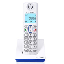 Cargar imagen en el visor de la galería, Copia de Teléfono Inalámbrico Alcatel S250 Altavoz Blanco Azul