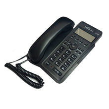 Cargar imagen en el visor de la galería, Teléfono Alámbrico Nano-Tec NT-T108 Negro Identificador Altavoz y Calculadora