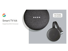 Cargar imagen en el visor de la galería, Smart Tv Kit Google Home Mini y Chromecast Smart Tv