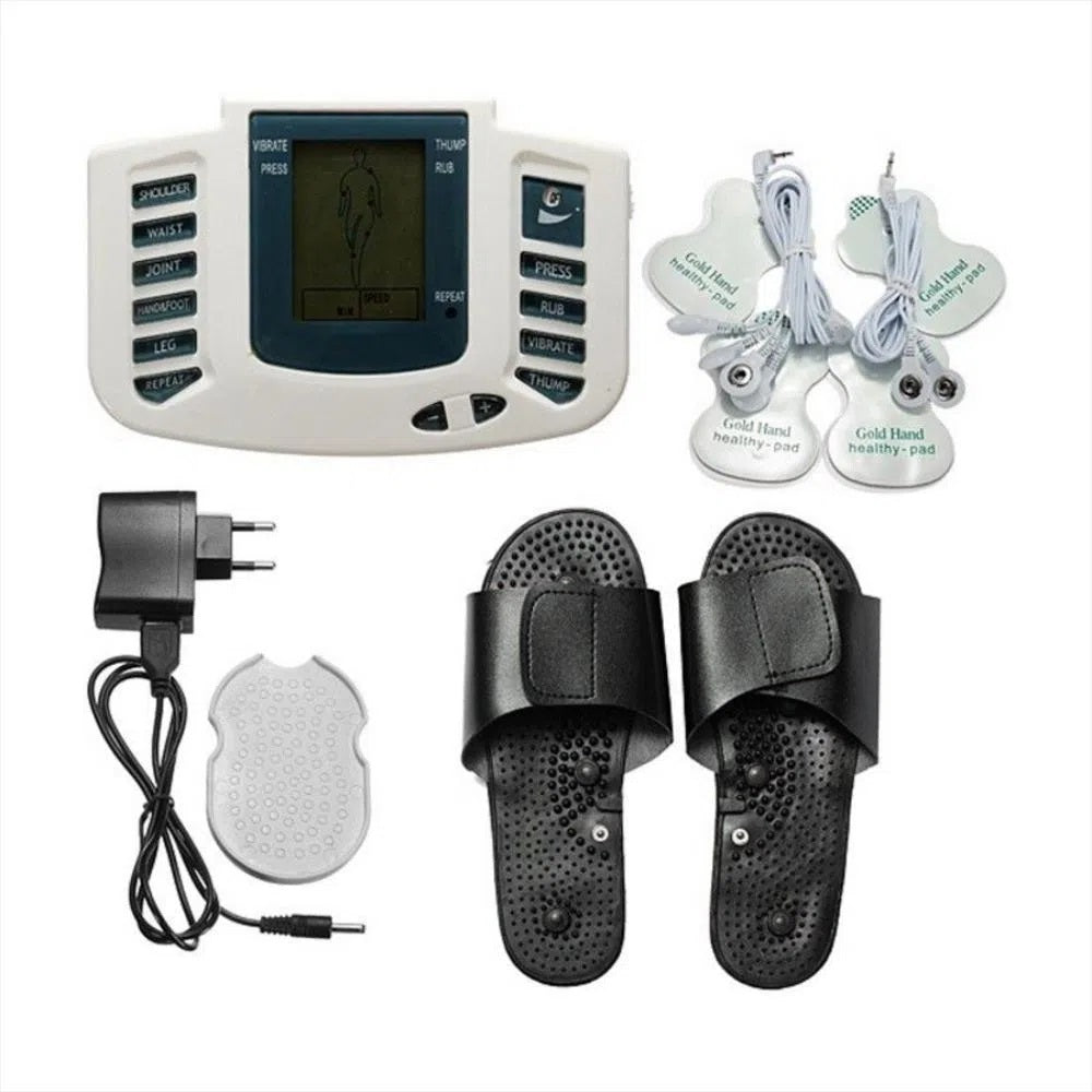 Electroestimulador Muscular, Tens 4 Pads Ultima Generacion