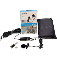 Cargar imagen en el visor de la galería, Micrófono de Solapa Omnidireccional Lavalier Boya BY-M1