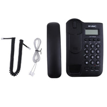Cargar imagen en el visor de la galería, Teléfono Alámbrico N.INC KX-T076CID Negro