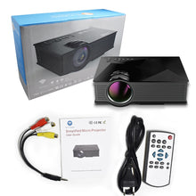 Cargar imagen en el visor de la galería, Proyector Multimedia para cine en casa, UC68, 1800 lúmenes, LED, HD, 1080p