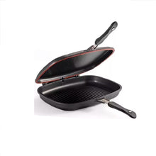 Cargar imagen en el visor de la galería, Sartén Doble Parrilla Mármol Schaffhausen Antiadherente 36cm