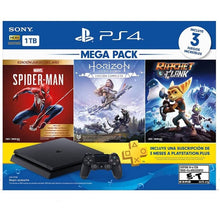 Cargar imagen en el visor de la galería, Consola Playstation 4 PS4 Mega Pack 3 Juegos + Plus
