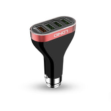 Cargar imagen en el visor de la galería, Cargador Auto Ldnio C701Q Carga Rápida 4 Puertos Usb + Cable