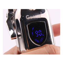Cargar imagen en el visor de la galería, Maquina Peluquera Inalámbrica Profesional Geemy GM 6567 Plateada