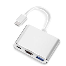 Cargar imagen en el visor de la galería, Adaptador tipo C con HDTV USB 3.0