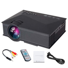 Cargar imagen en el visor de la galería, Proyector Multimedia para cine en casa, UC68, 1800 lúmenes, LED, HD, 1080p