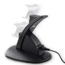 Cargar imagen en el visor de la galería, Base de Carga Control PS4 Play Station 4 Carga Dos Controles